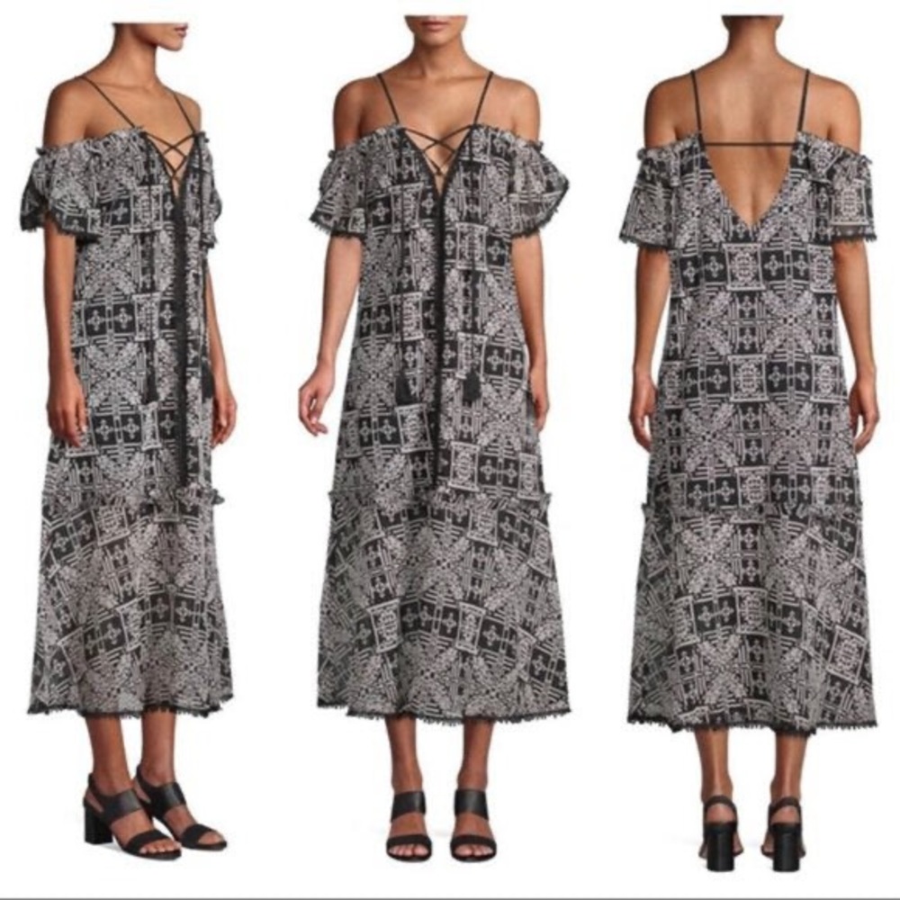 Red Carter Maxi Dress XS